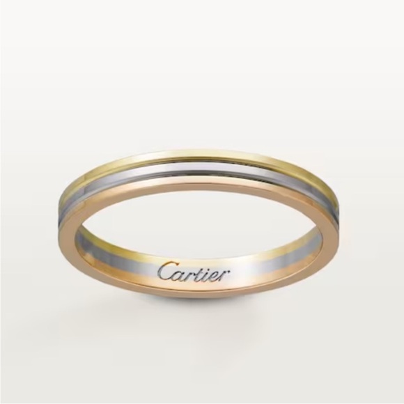 CARTIER VENDÔME LOUIS CARTIER WEDDING BAND 18K GOLD